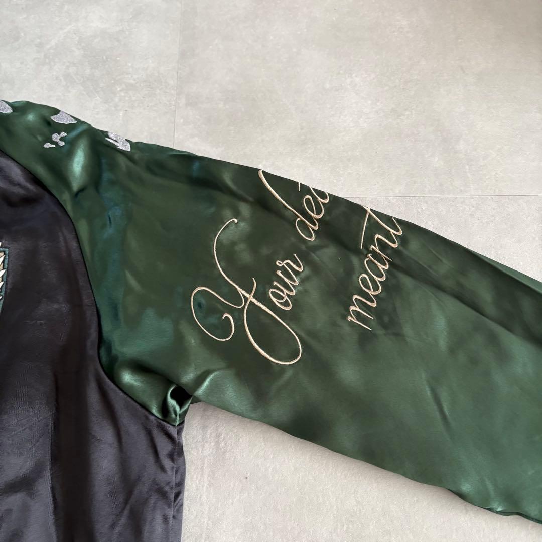 未使用 カラクリダマシイ 進撃の巨人 リヴァイ リバーシブル スカジャン【XL】