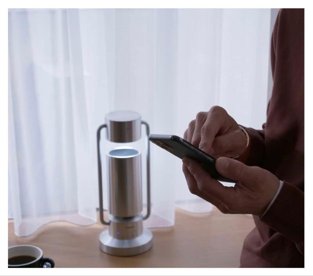 Canon albos ライト&スピーカー アルミ 日本製 シルバー 新品