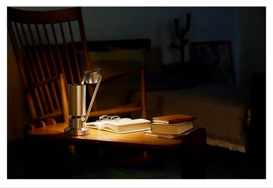 Canon albos ライト&スピーカー アルミ 日本製 シルバー 新品