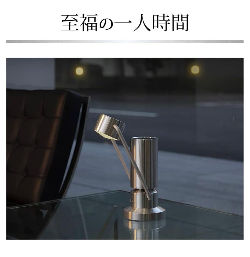 Canon albos ライト&スピーカー アルミ 日本製 シルバー 新品