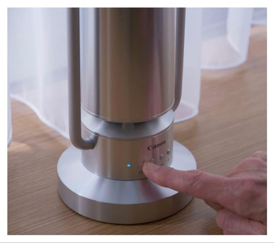 Canon albos ライト&スピーカー アルミ 日本製 シルバー 新品