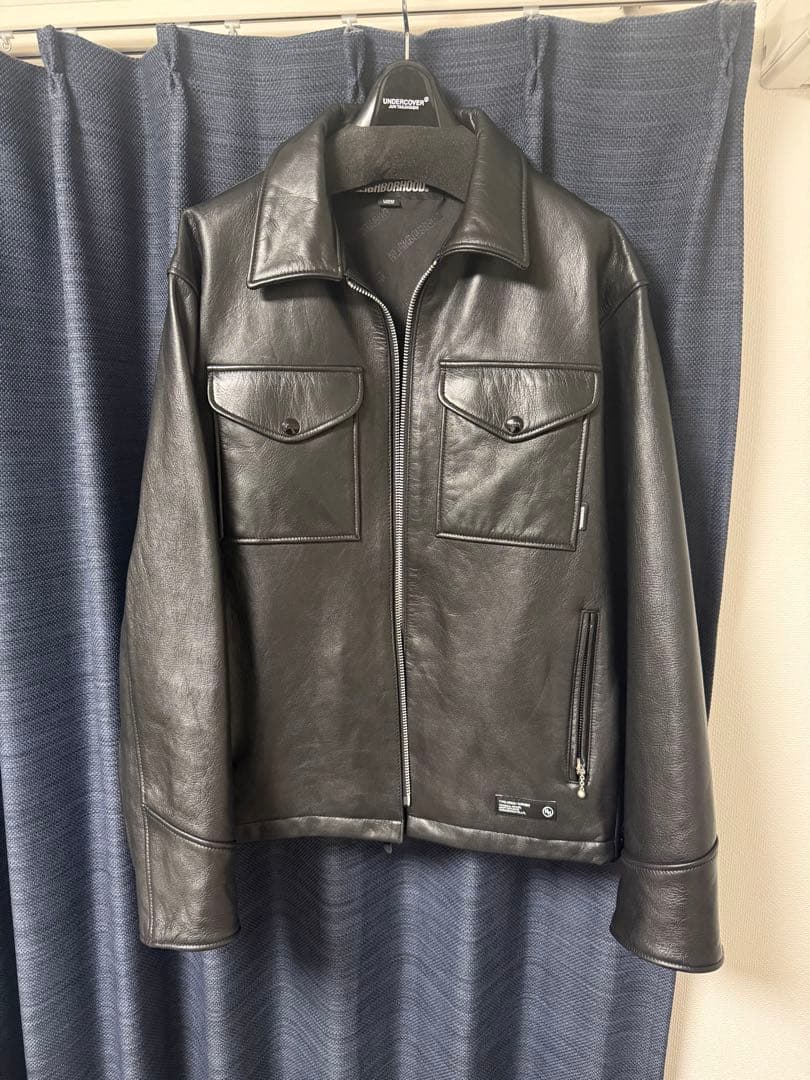 ジャケット・アウター NEIGHBORHOOD 25SS LEATHER PM JACKET