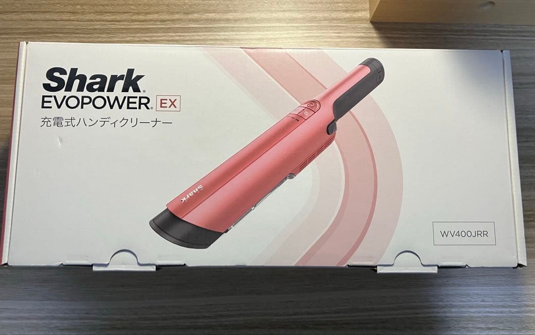 Shark EVOPOWEREX充電式ハンディクリーナー WV400JRR
