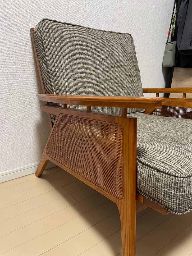 1人掛けソファ ACME WICKER LOUNGE CHAIR