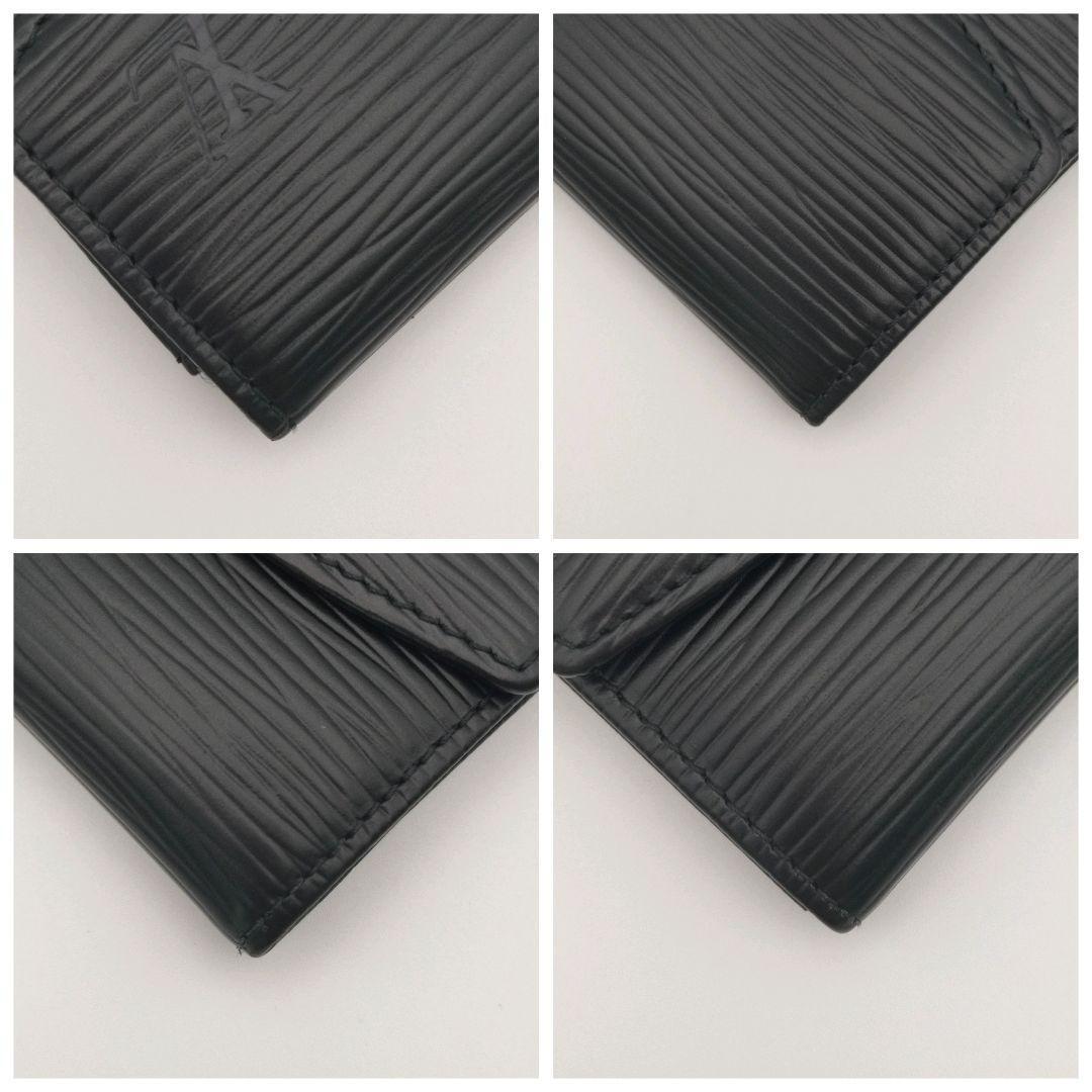 ✨極美品✨ポルトモネサーンプル　エピ　小銭入れ　ケース　黒　ルイヴィトン