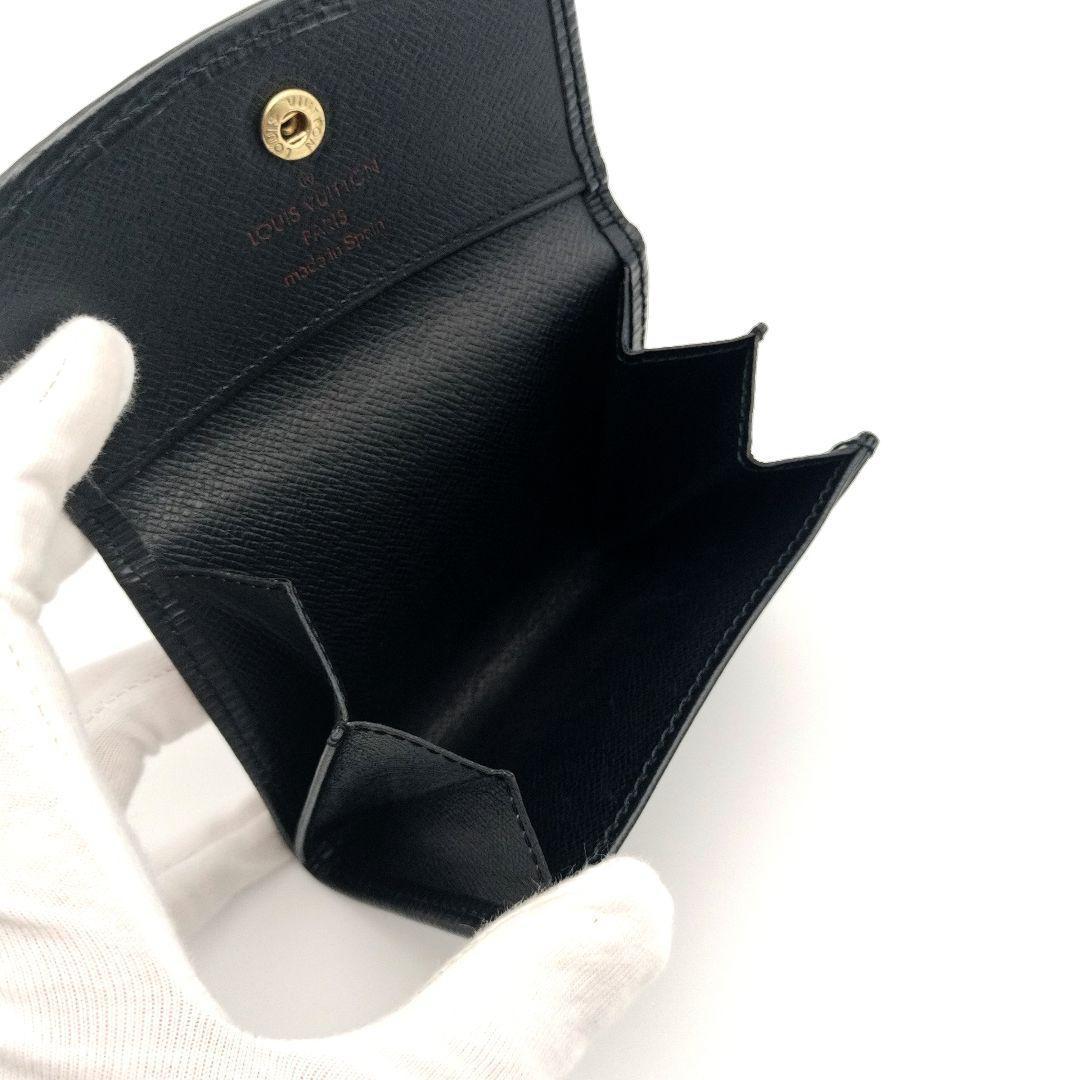 ✨極美品✨ポルトモネサーンプル　エピ　小銭入れ　ケース　黒　ルイヴィトン
