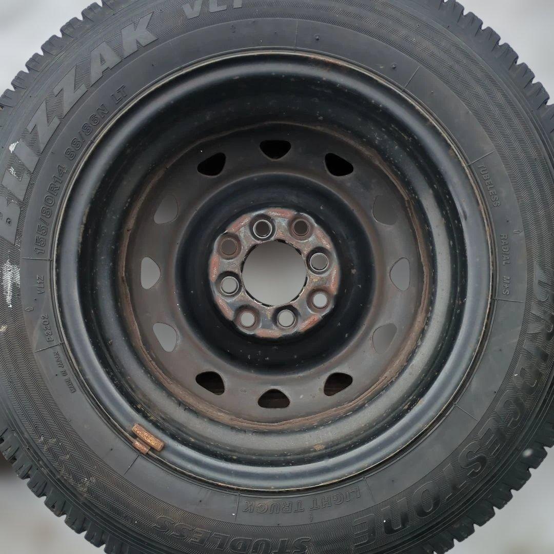 シン様①専用商品155/80R14LT 88/86N ホイール付き