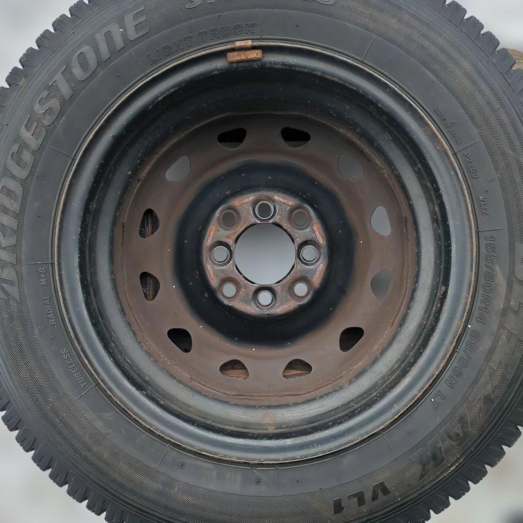 シン様①専用商品155/80R14LT 88/86N ホイール付き