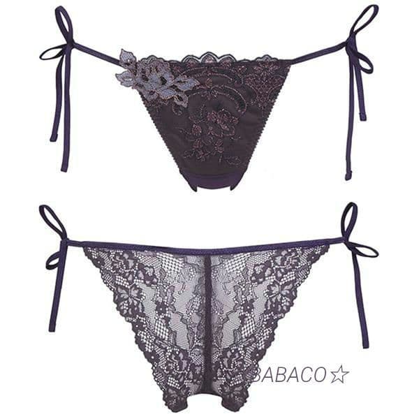 ☆サルート74 ブラ＆ショーツ VI E75M 紐　ベルサイユ宮殿