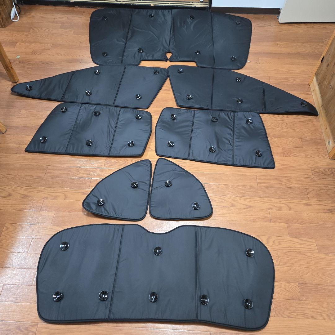 趣味職人 SKフォレスター用 サンシェードフルセット 収納バッグ予備吸盤