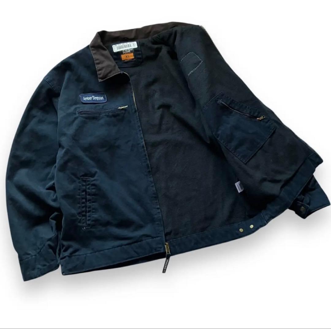 lsa ネイビー ジャンパー　ダックジャケット