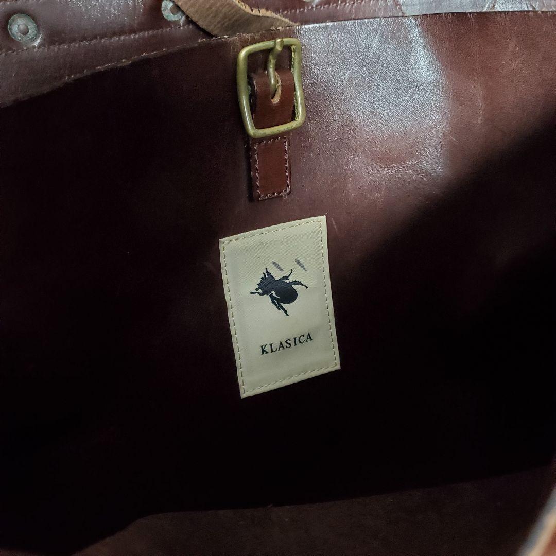 KLASICA MAIL9 ブライドルレザーショルダーバッグ