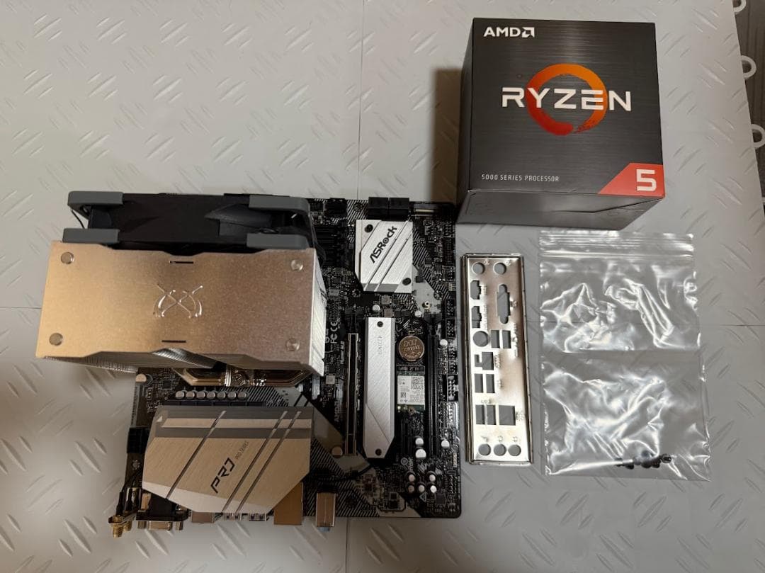 ASRock B550M Pro4＆Ryzen 5 5600X　セット