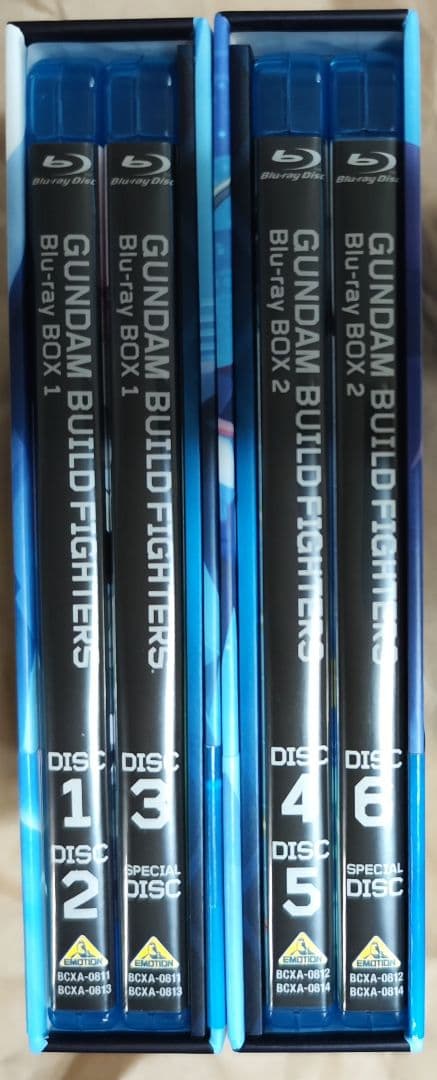 な*べ様 中古　ガンダムビルドファイターズ Blu-ray BOX1＆2 視聴確