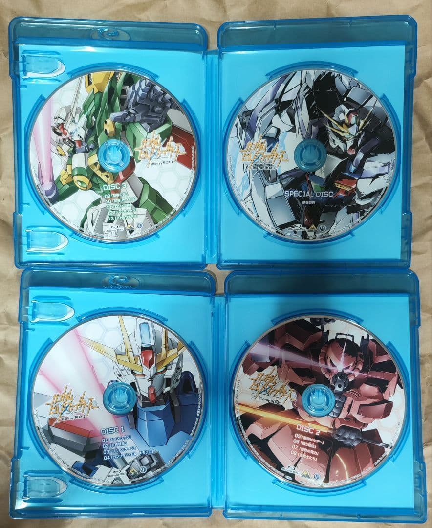 な*べ様 中古　ガンダムビルドファイターズ Blu-ray BOX1＆2 視聴確