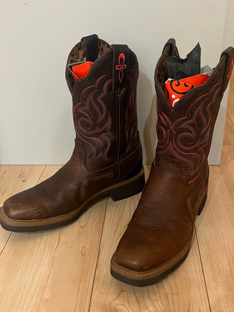 Tony Lama Stars ウエスタンブーツ ブラウン