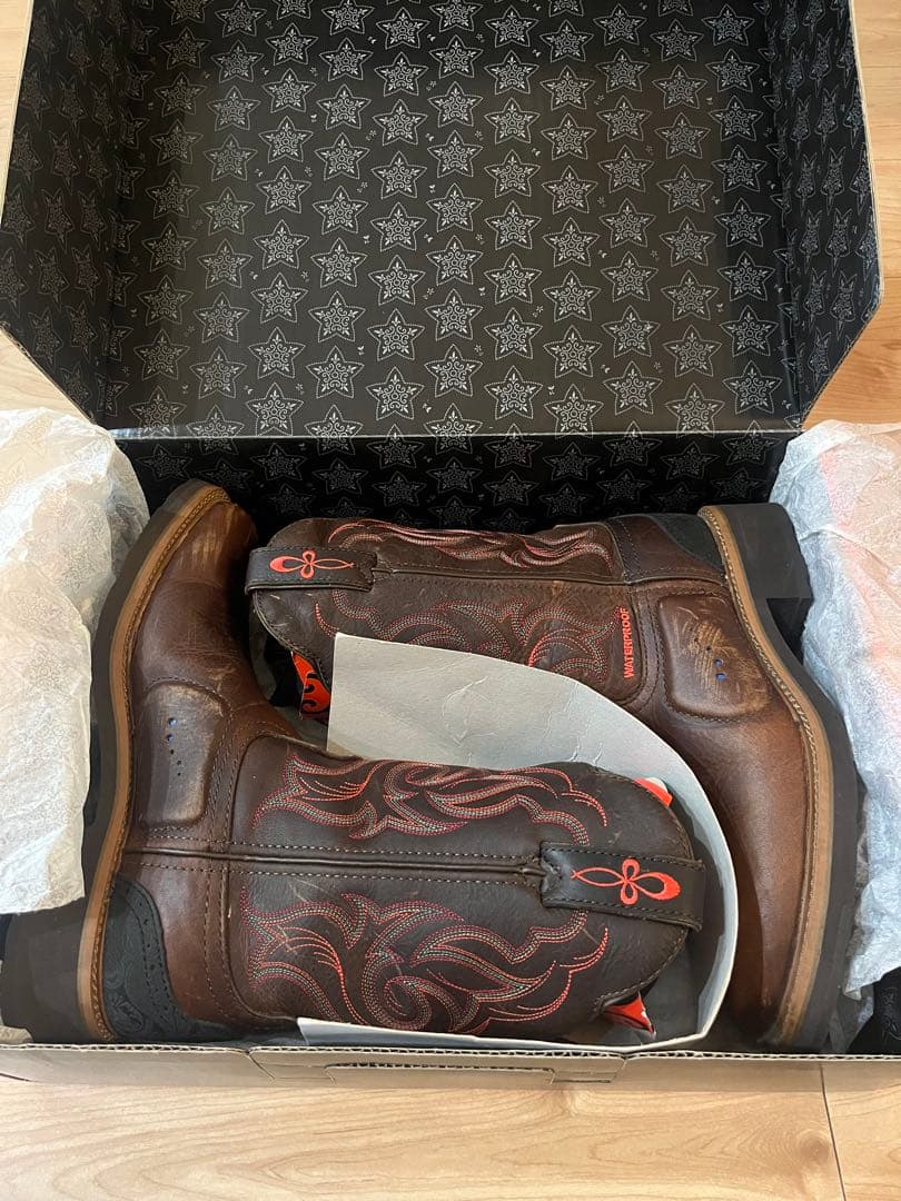 Tony Lama Stars ウエスタンブーツ ブラウン