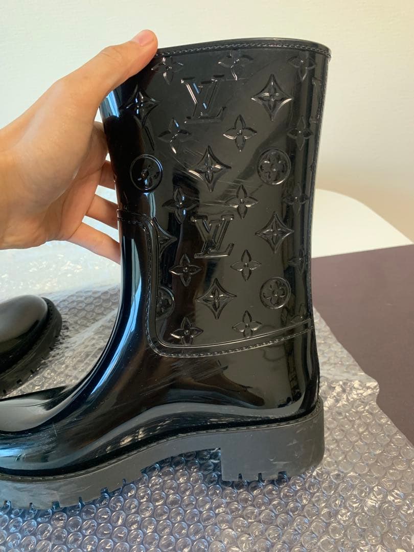 【LOUIS VUITTON】ルイヴィトン　ドロップス　レインブーツ　モノグラム