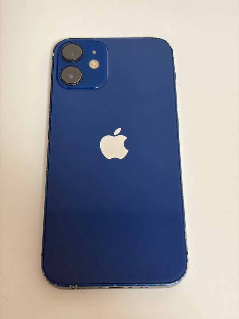 【傷多数】Apple iPhone 12 mini(128GB) ブルー