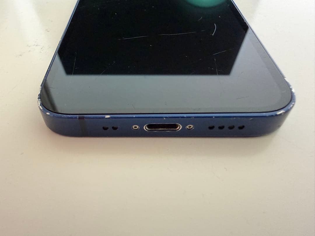 【傷多数】Apple iPhone 12 mini(128GB) ブルー