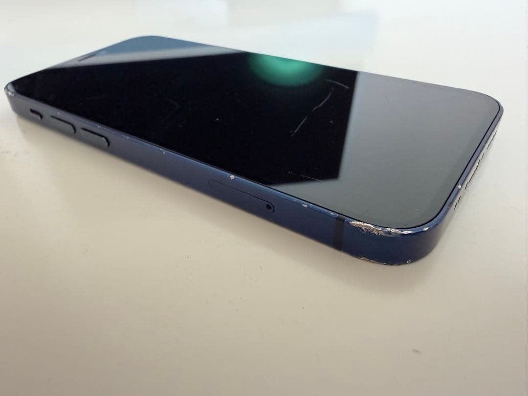 【傷多数】Apple iPhone 12 mini(128GB) ブルー