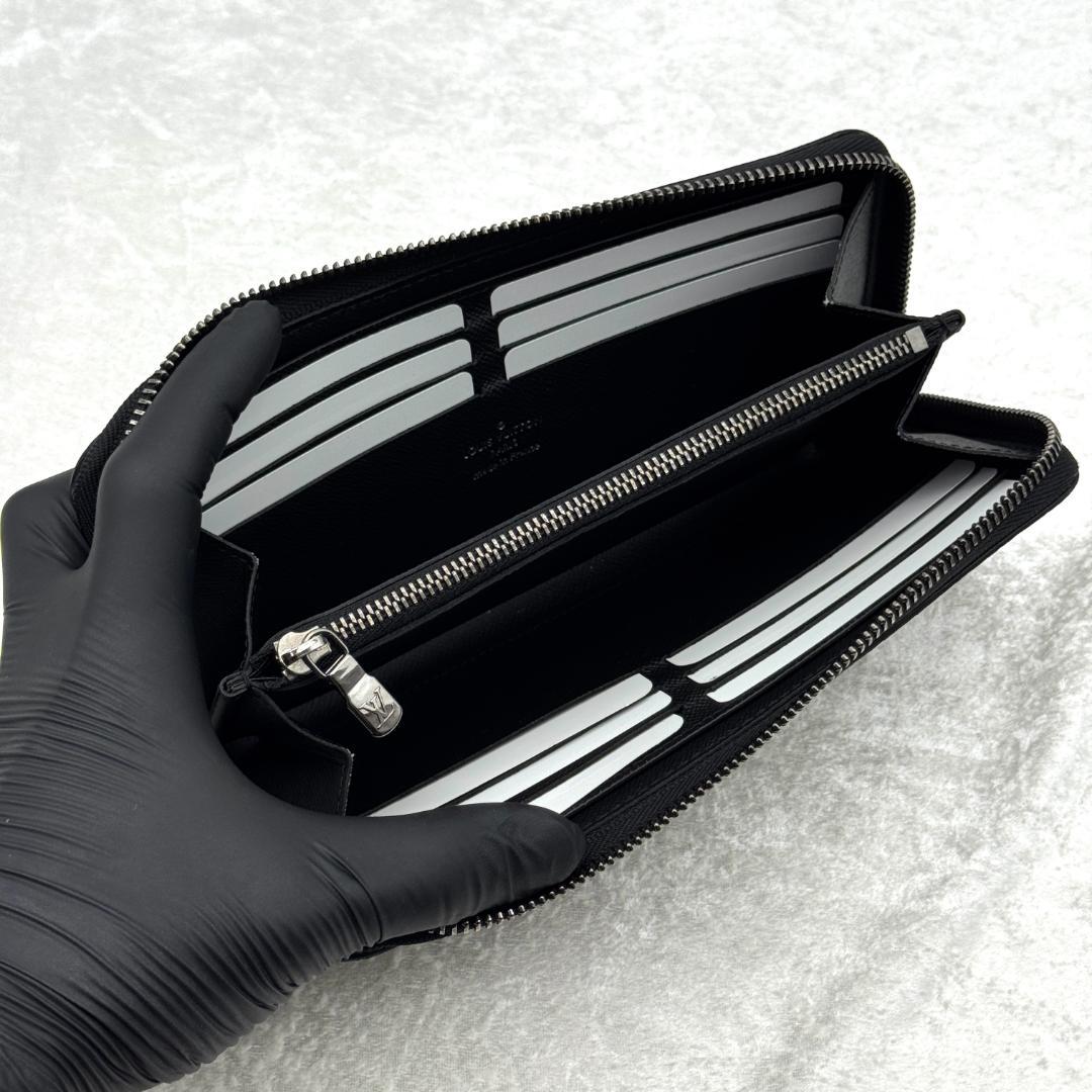 未使用級 ルイヴィトン モノグラム エクリプス ジッピーウォレット ホリゾンタル