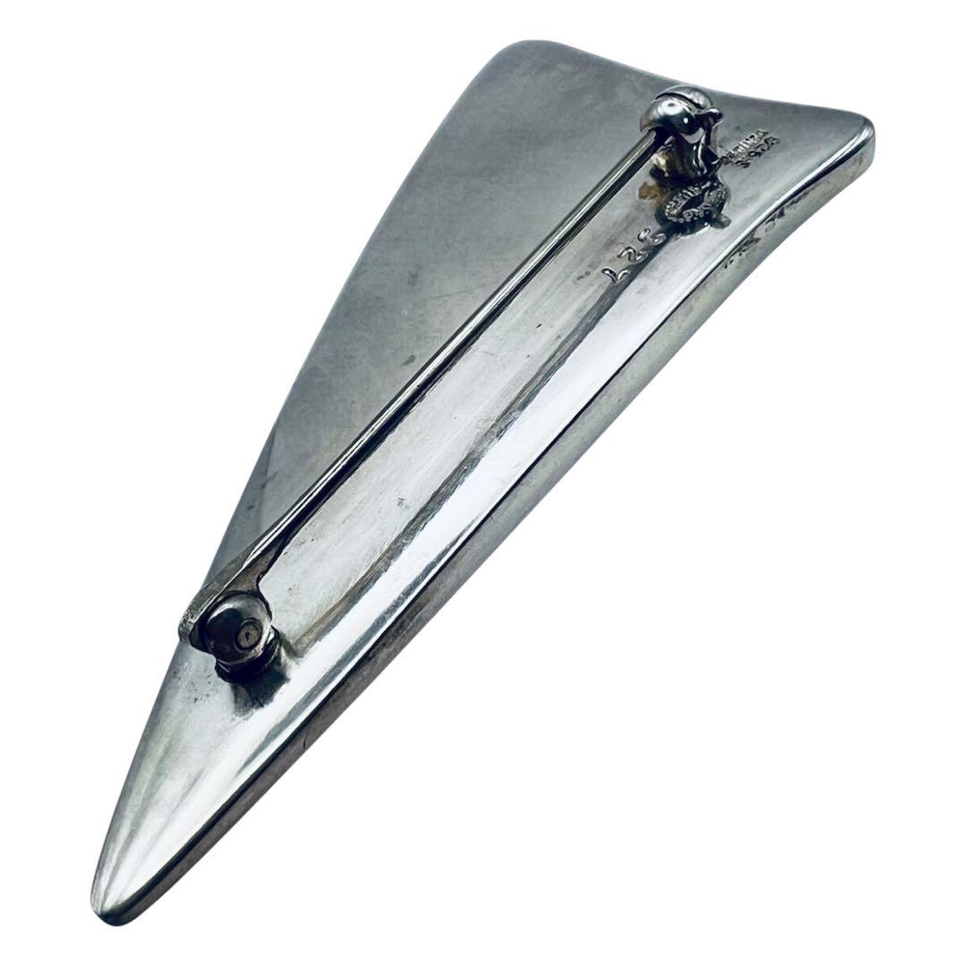 ジョージジェンセン　＃327 ヘニングコペル　シルバー　ピンブローチ