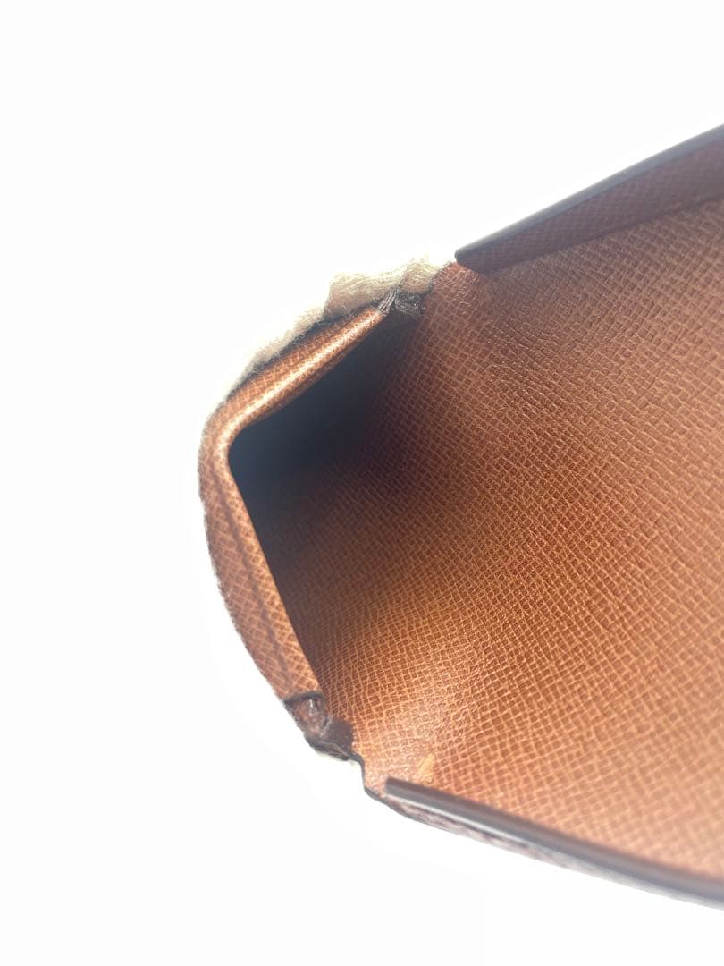 【美品】ルイヴィトン　ケース　ポルトモネキュベット　モノグラム　小銭入れ