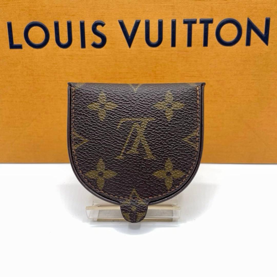【美品】ルイヴィトン　ケース　ポルトモネキュベット　モノグラム　小銭入れ