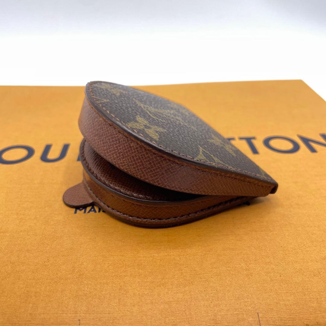 【美品】ルイヴィトン　ケース　ポルトモネキュベット　モノグラム　小銭入れ