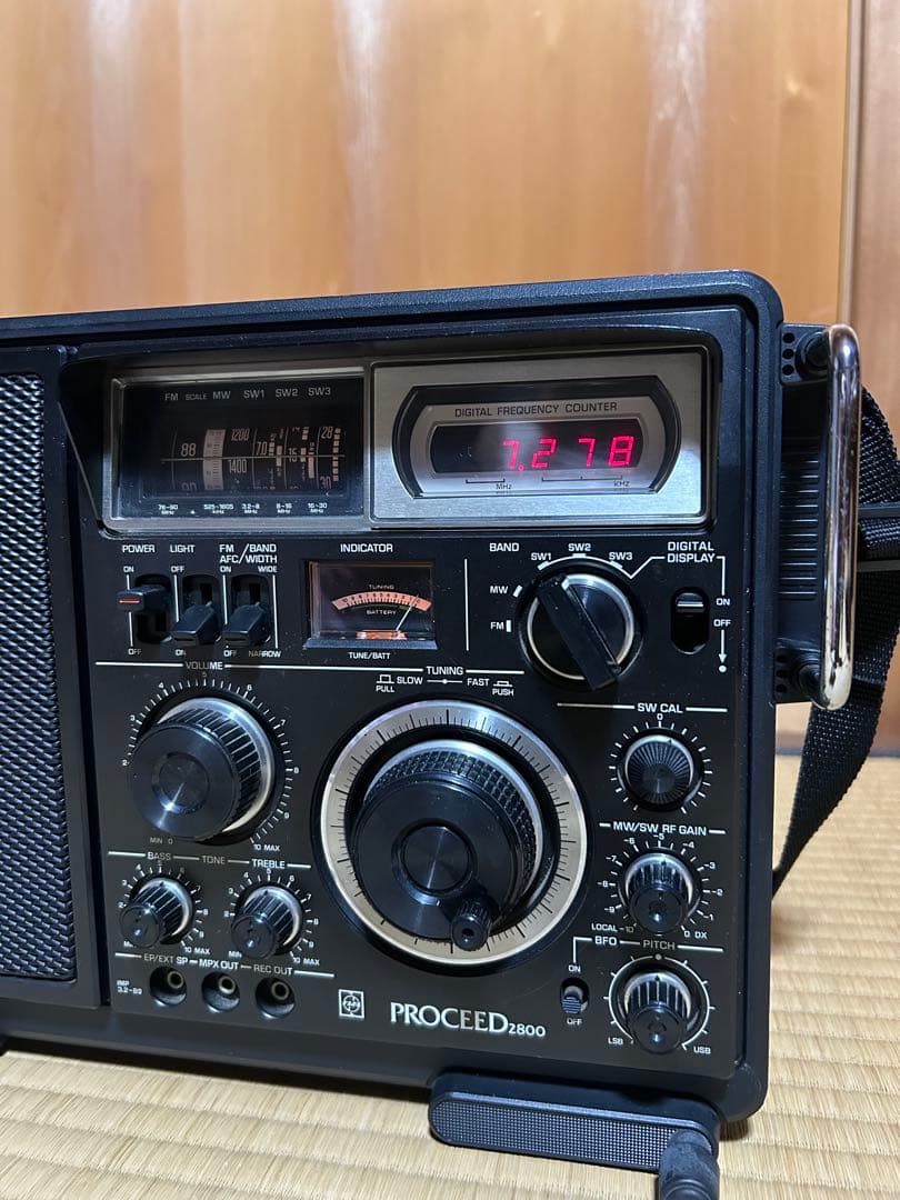 プロシード2800 ナショナル　短波ラジオ