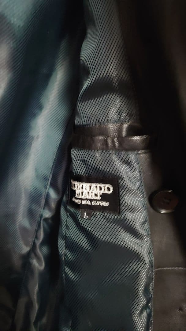 貴重☆ラムレザーロングコート☆トルネードマートNOID、LGB