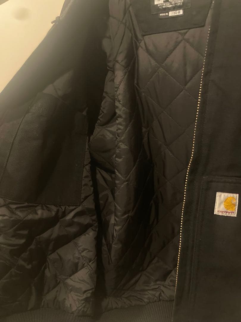 ア*ク様 着用2回　Carhartt ブラック ジャケット M ルーズフィット
