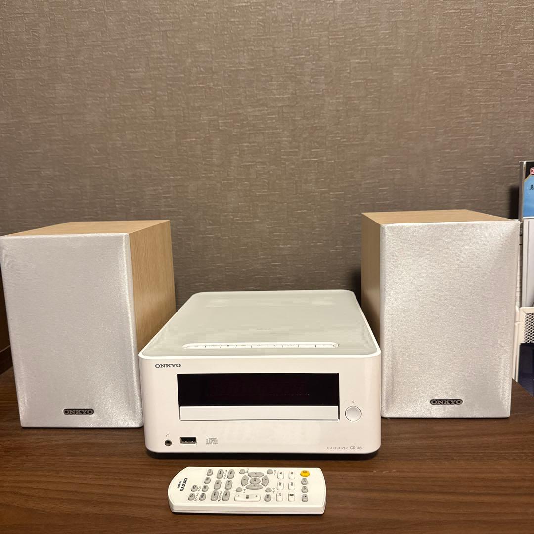 ONKYO CR-U6 CDレシーバー ホワイト