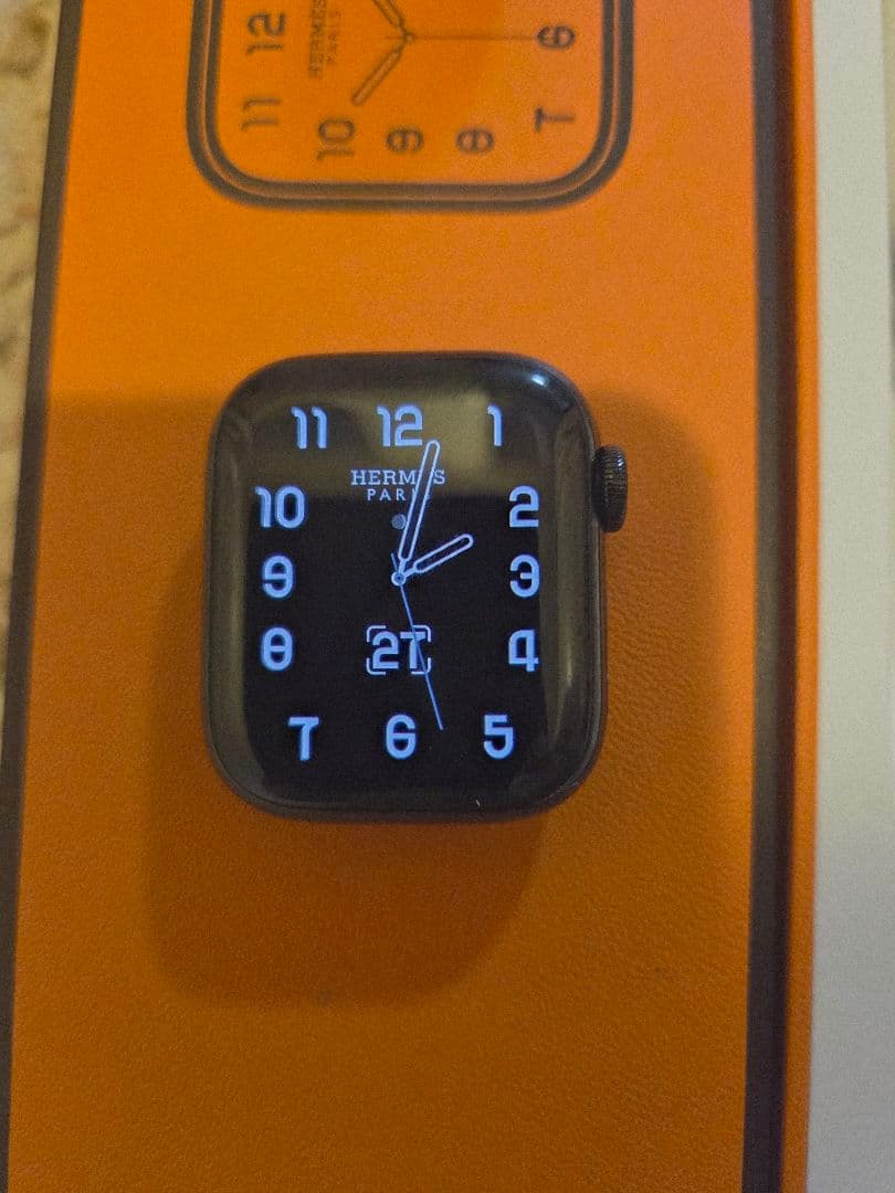 【限定値下げ】美品 Apple watch Hermes S7 41mmブラック
