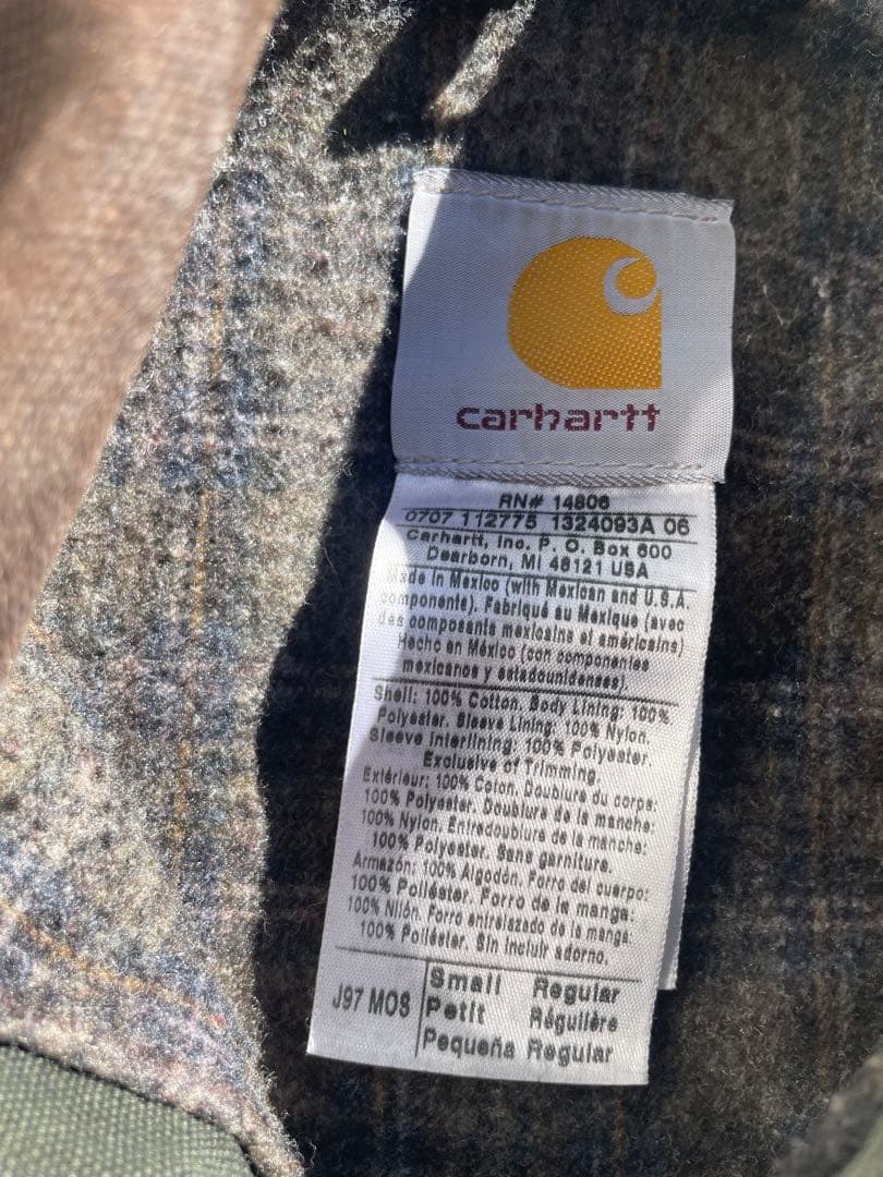 59 Carhartt デトロイトジャケット J97 MOS S