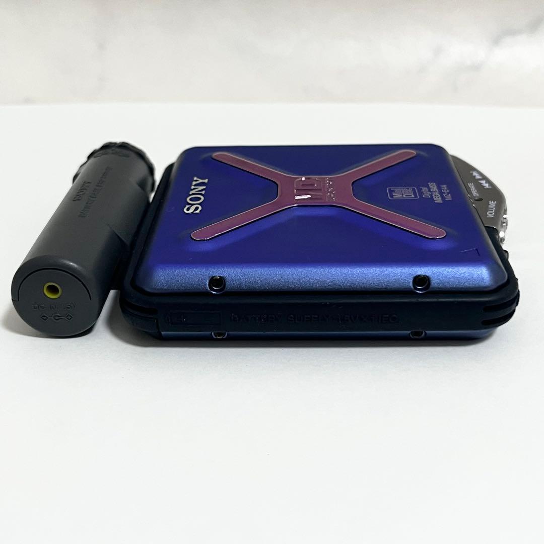 美品 稼動品 SONY ソニー MDウォークマン MZ-E44 MDプレーヤー