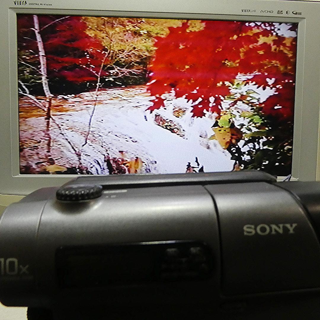 動作良好 ソニーVideoHi8 CCD-TR3 8ミリビデオ　DVD化に最適