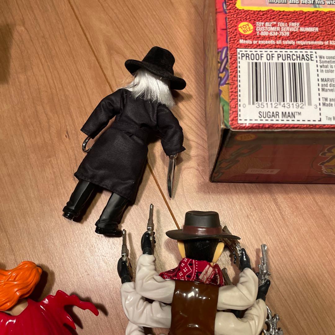 90年代　アメコミ　SUGAR MAN ミュータントモンスター フィギュアセット