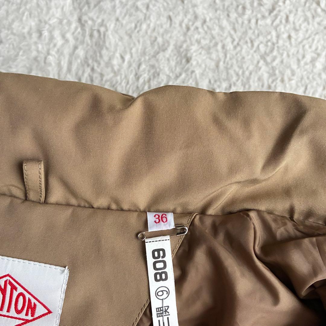 美品 ダントン ドアーズ別注 ダウンジャケット 36 フード付き レディース