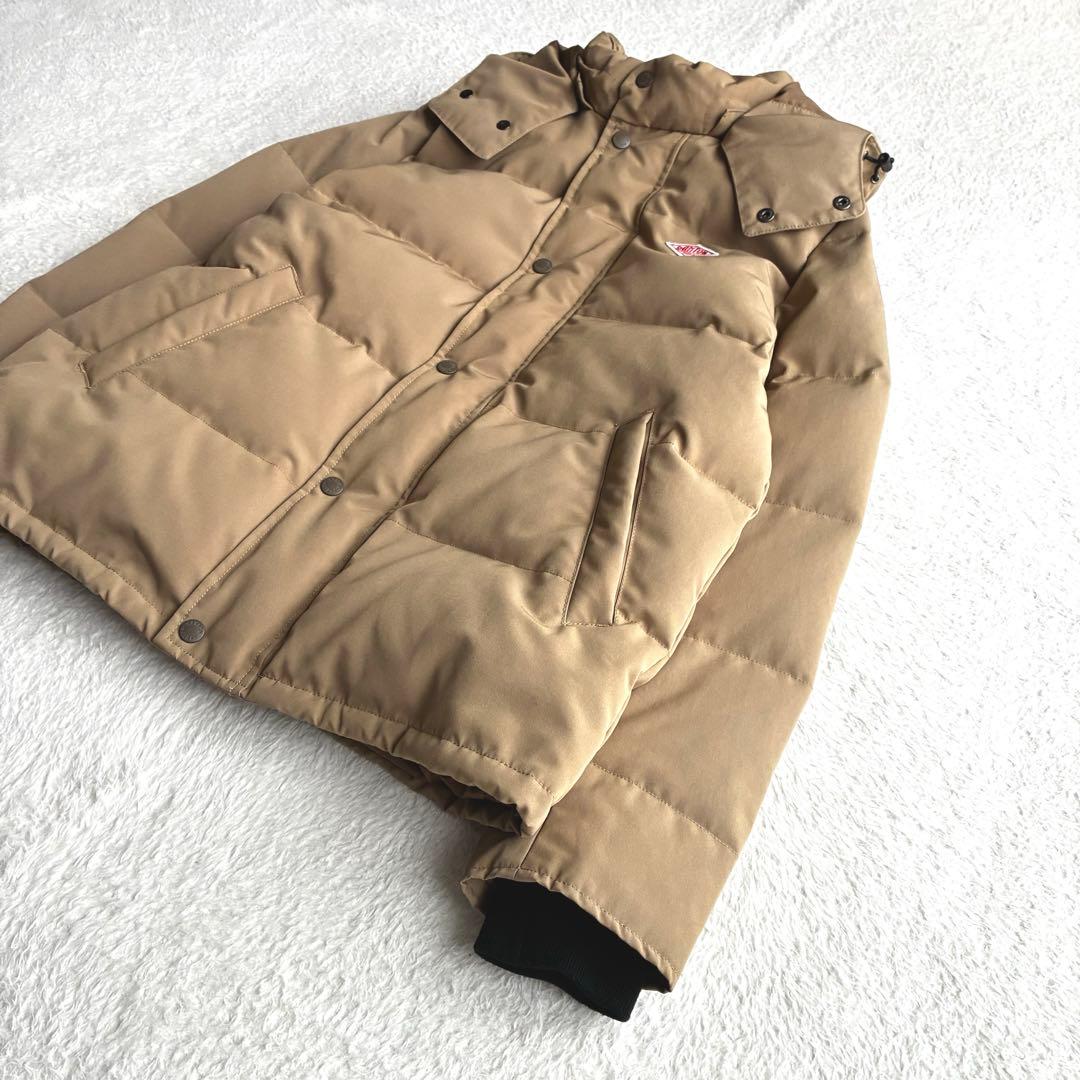 美品 ダントン ドアーズ別注 ダウンジャケット 36 フード付き レディース