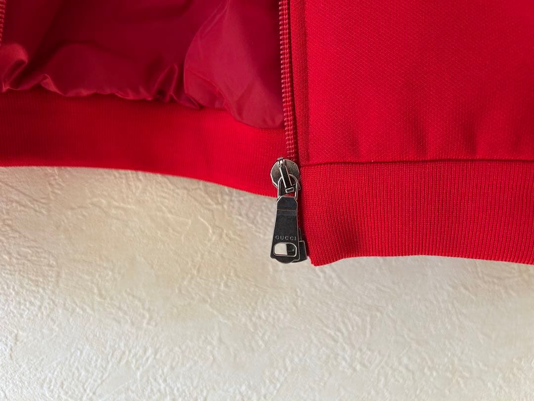 GUCCI GGスリーブ トラックジャケット xs