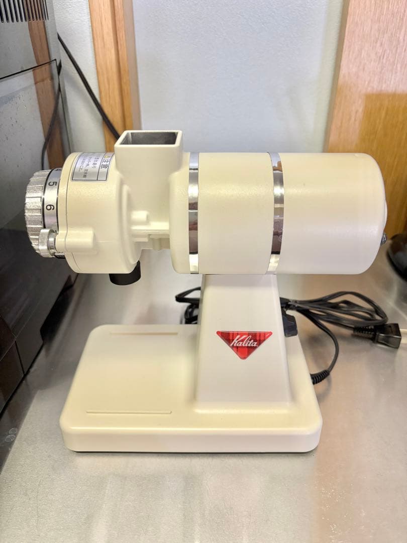 美品 カリタ ナイスカットG アイボリー コーヒーミル ナイスカットミル