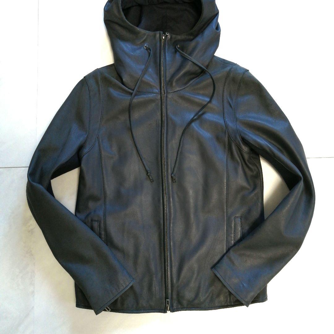 DOMENICO+SAVIO 亀梨和也さん着用モデル レザーパーカー サイズ46