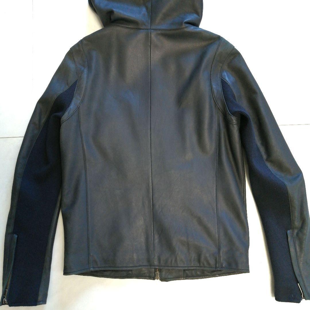 DOMENICO+SAVIO 亀梨和也さん着用モデル レザーパーカー サイズ46