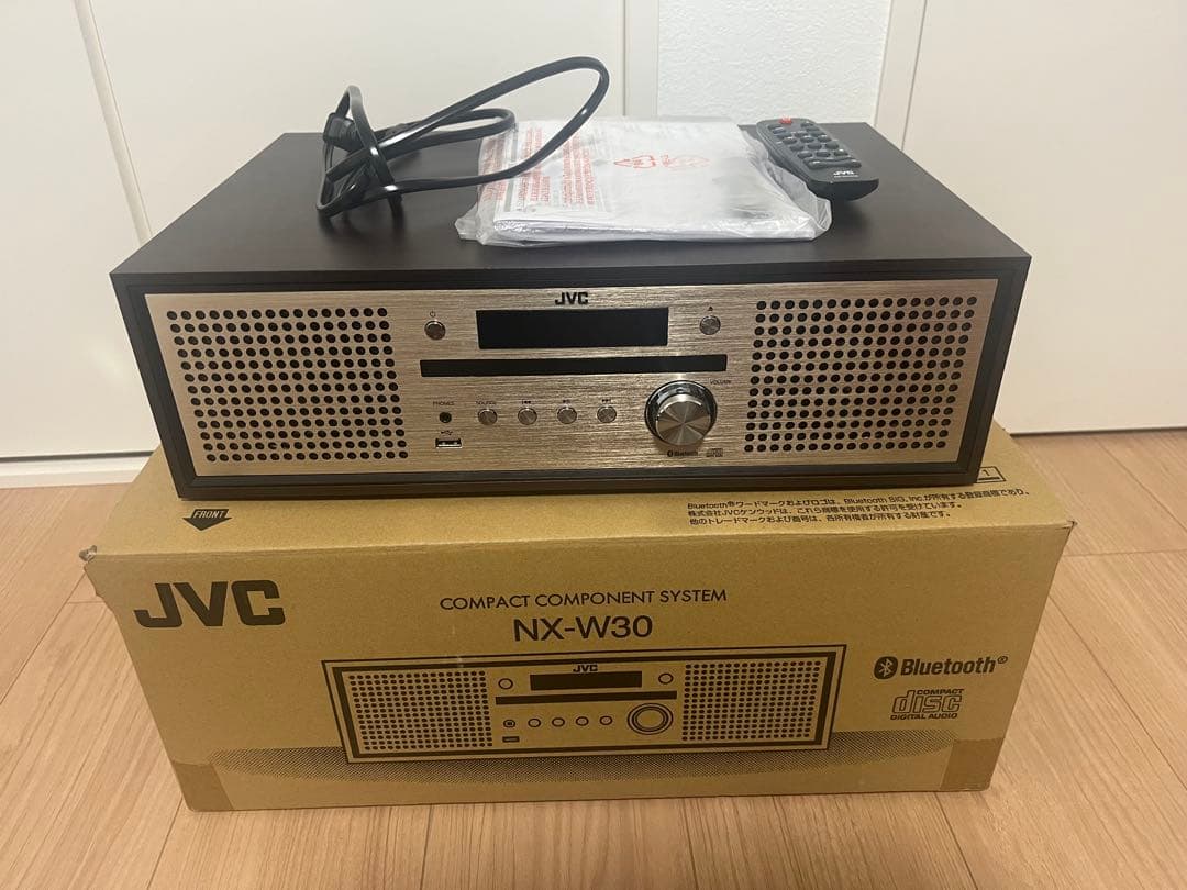 JVC NX-W30 ミニコンポ Bluetoot機能付き　2024年製