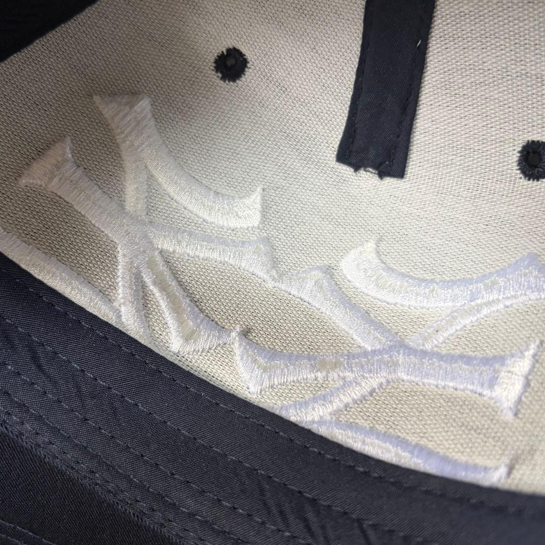 オマ キャップ bnnd.（oMA）ネイビー ニューエラ ダブルアイコン 正規品