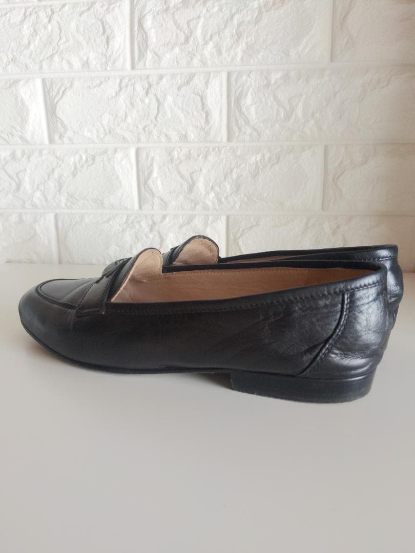 CHANEL ブラック ローファー37サイズ【中古品】【人気】
