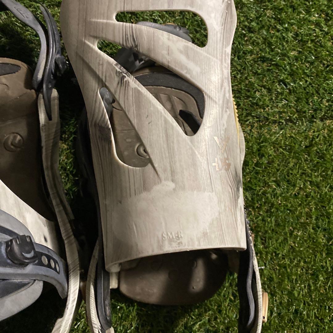 FLUX ds スノーボードビンディング ホワイト