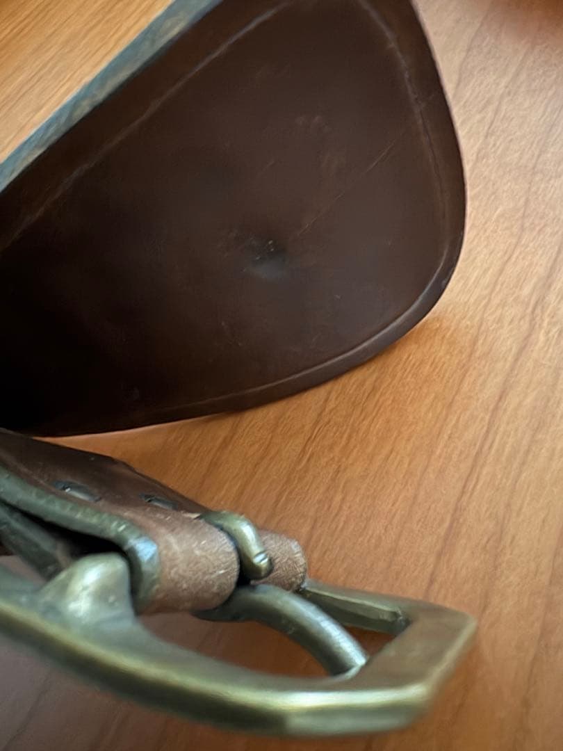 ナイジェルケーボンレザーベルト